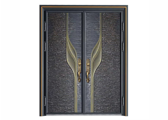 La estética de las puertas de aluminio de alta resistencia en los apartamentos contemporáneos