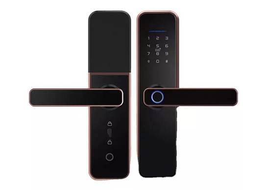 Proceso de instalación y configuración de una cerradura de puerta digital inteligente Bluetooth