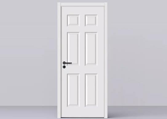 Puertas de 6 paneles interiores con estilo y seguridad