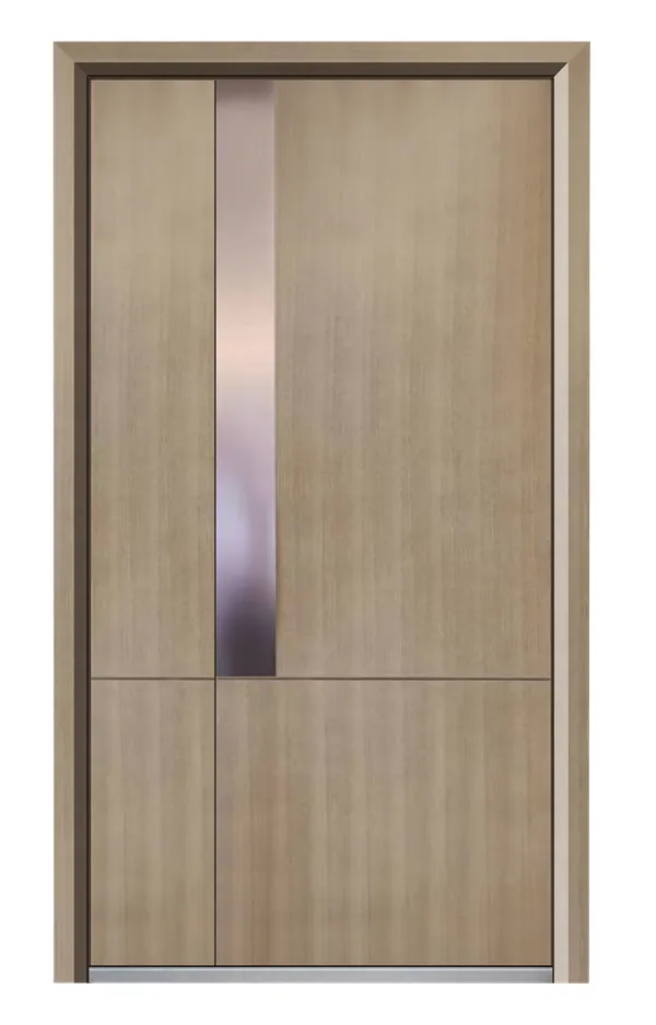 Moda de la fortaleza: la nueva ola de diseño de puerta blindada de madera de acero