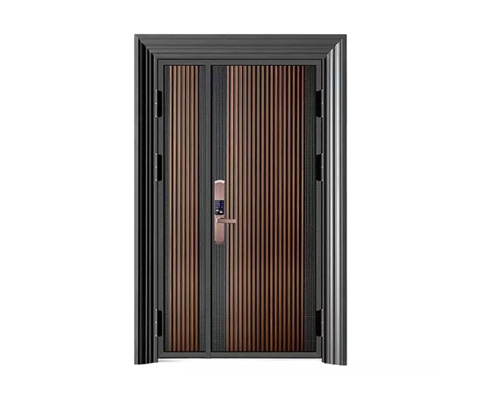 Seguridad a prueba de calor metal acero puertas nuevo diseño