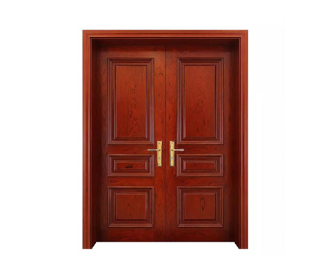 Slim China de alta calidad de teca maciza MDF madera interior entrada exterior