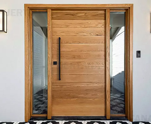 OAK Hotel Pivot Diseño de la puerta principal