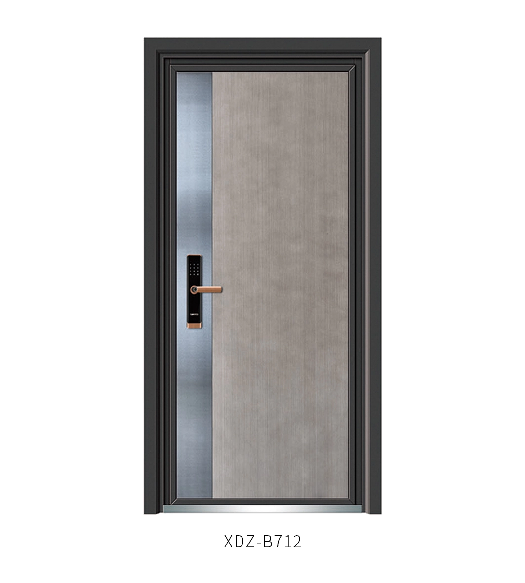 ¿Qué es una puerta blindada de acero de madera maciza? La mejor solución de seguridad y estética